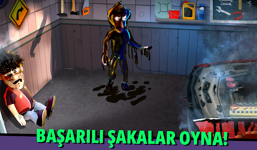 Korkunç soyguncu ve çocuk ekran görüntüsü