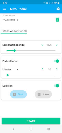 Auto Redial - Call Redialer ekran görüntüsü