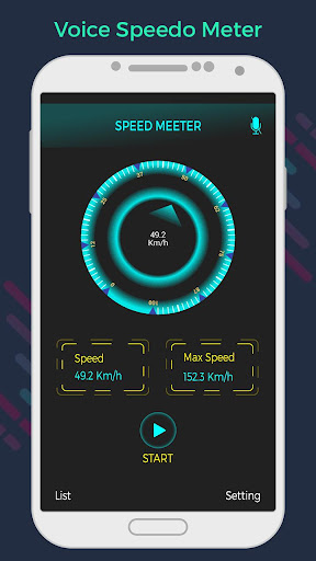 Voice Speedometer ekran görüntüsü