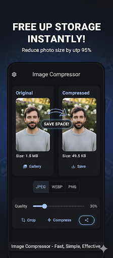 Reduce Image Size - Compressor ekran görüntüsü