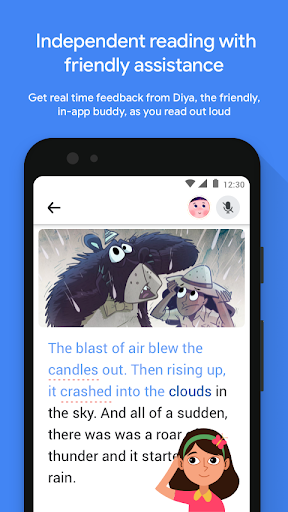 Read Along by Google ekran görüntüsü