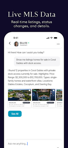 Elli AI by Douglas Elliman ekran görüntüsü