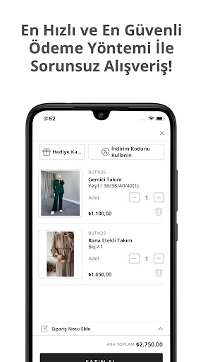 Butik35 ekran görüntüsü