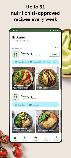Green Chef: Healthy Recipes ekran görüntüsü