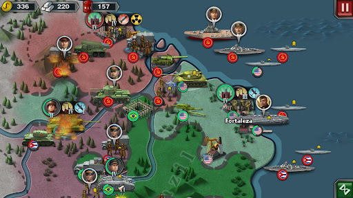 World Conqueror 3-WW2 Strategy ekran görüntüsü