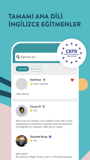 Cambly Kids - İngilizce Eğitim ekran görüntüsü