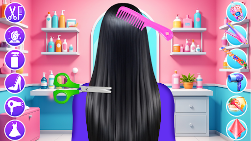 Mermaid Hairs Artist Makeover ekran görüntüsü