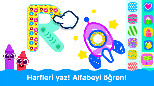 Çocuk çizim ve boyama oyunları ekran görüntüsü