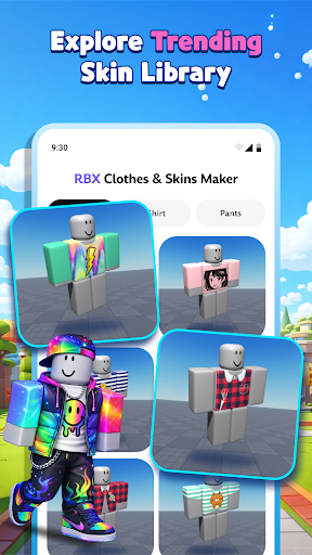 RBX Clothes & Skins Maker ekran görüntüsü