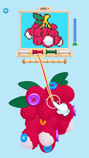 Yarn Jam: Wool Sort Games ekran görüntüsü