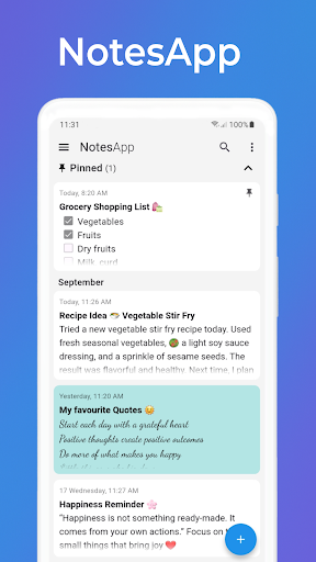 NotesApp: Güvenli Not Defteri ekran görüntüsü