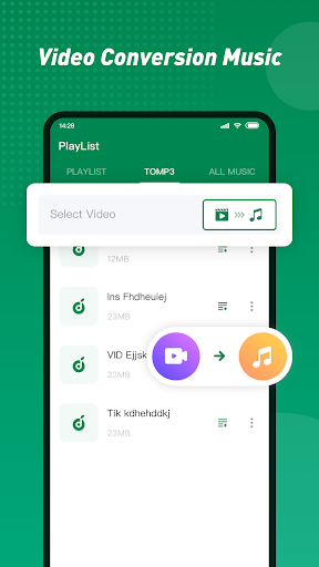 Xender - Müzik, Video ekran görüntüsü