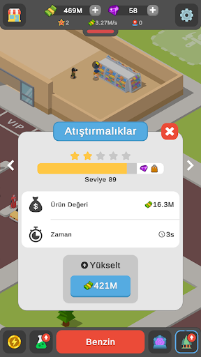 Idle Gas Station Tycoon ekran görüntüsü