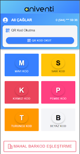 Renkli Kod ile Acil Çağrı ekran görüntüsü
