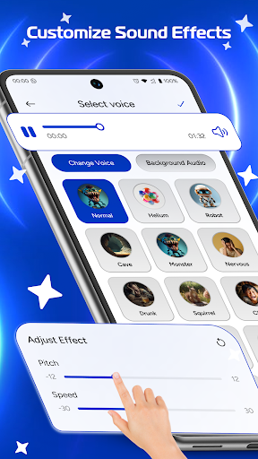 Funny Voice Changer: AI Effect ekran görüntüsü