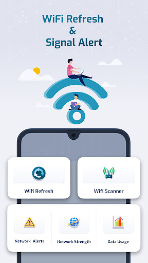 WiFi Refresh & Signal Alert ekran görüntüsü