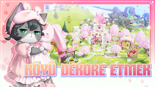 MeowKingdom: Kedili idle RPG ekran görüntüsü