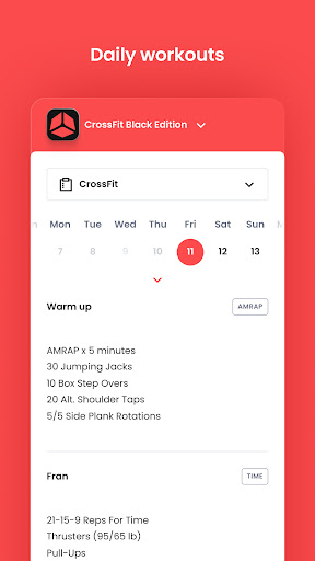CrossFit Black Edition ekran görüntüsü