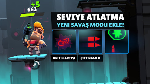 Autogun Heroes: Run and Gun ekran görüntüsü