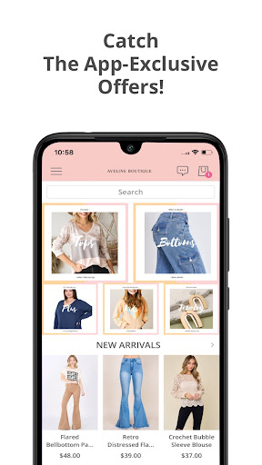 Aveline Boutique ekran görüntüsü