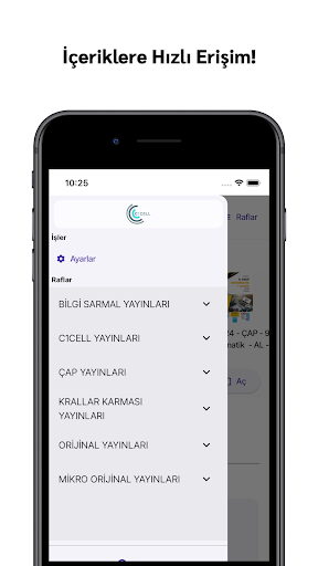 İşler Mobil Kütüphane ekran görüntüsü