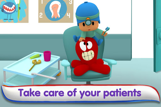 Pocoyo Dentist Care: Doktoru ekran görüntüsü