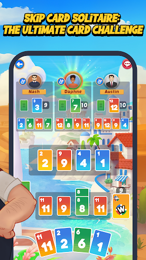 Skip Card Solitaire ekran görüntüsü