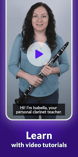 Clarinet Lessons - tonestro ekran görüntüsü