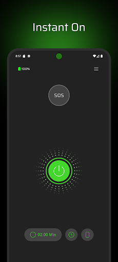 Timer Flashlight: Tiny Torch ekran görüntüsü