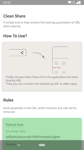 Clean Share ekran görüntüsü