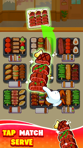 Grill Food: Sort Puzzle ekran görüntüsü