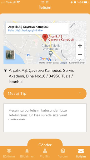 Servis Akademi ekran görüntüsü