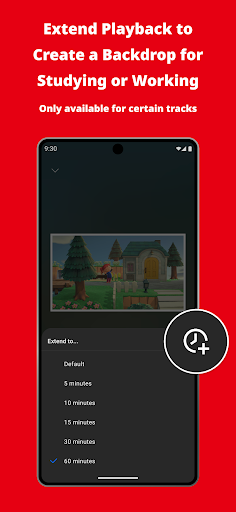 Nintendo Music ekran görüntüsü