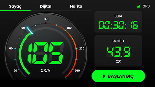 Hız göstergesi & GPS Hız ölçer ekran görüntüsü