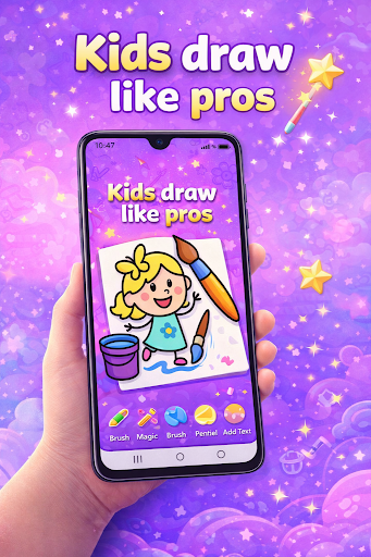 Kids Draw Pro ekran görüntüsü