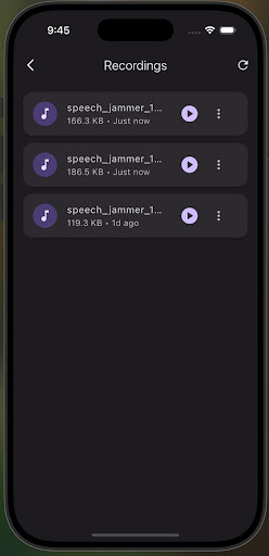 Speech Jammer ekran görüntüsü