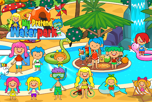 My Pretend Summer Waterpark ekran görüntüsü