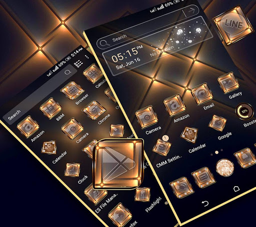 Crystal Light Launcher Theme ekran görüntüsü