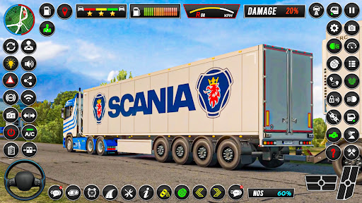 Euro Truck Driving Truck Sim ekran görüntüsü