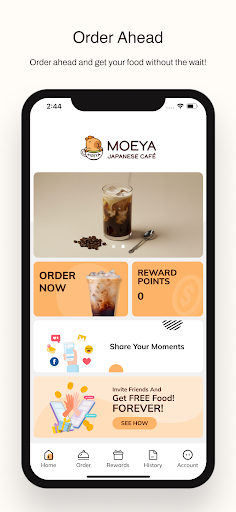 Moeya Japanese Cafe ekran görüntüsü