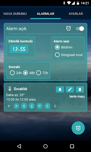 Hava Durumu Uyarıları ekran görüntüsü
