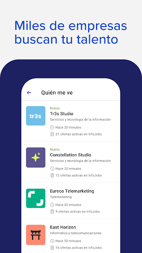 InfoJobs Trabajo y Empleo ekran görüntüsü