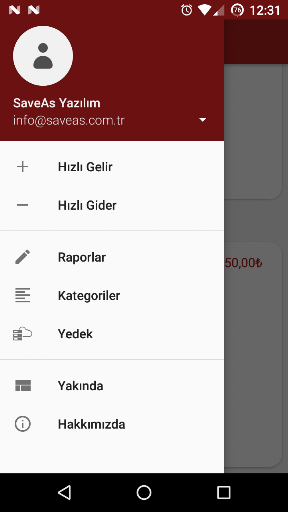 MERP Bütçem ekran görüntüsü