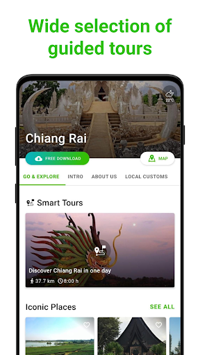 Chiang Rai SmartGuide ekran görüntüsü