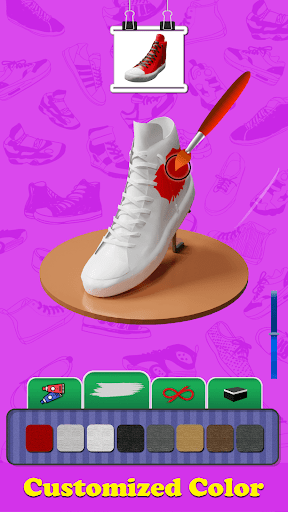 Sneaker Paint 3D - Shoe Art ekran görüntüsü