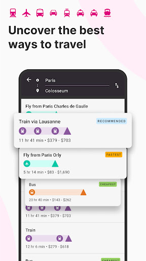 Rome2Rio: Trip Planner ekran görüntüsü