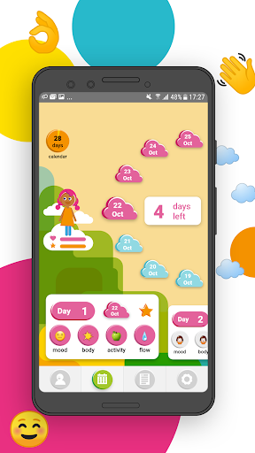 Oky  Period Tracker App ekran görüntüsü
