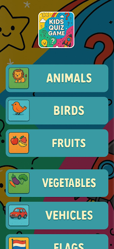 Kids Quiz Learning ekran görüntüsü