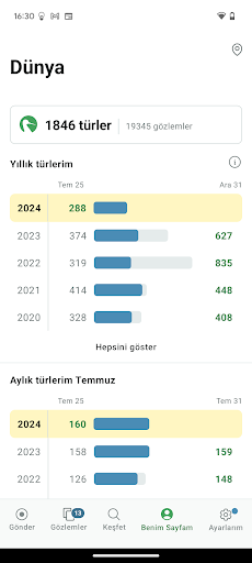 eBird by Cornell Lab ekran görüntüsü