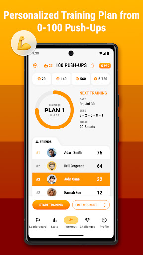 Push Up Counter and Tracker ekran görüntüsü